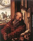 Jan Sanders Van Hemessen Canvas Paintings - St Jerome